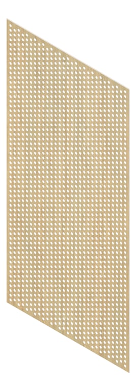 3D Presentation Image of Panel Acoustic Keystone KeyNirvana KP2 2400x1200 RuralOak