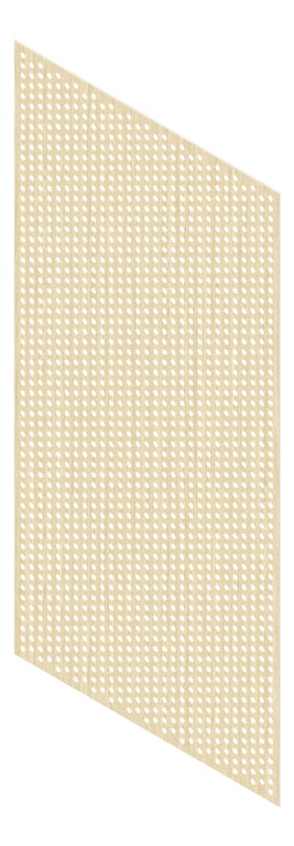 3D Presentation Image of Panel Acoustic Keystone KeyNirvana KP2 2400x1200 SeasonedOak