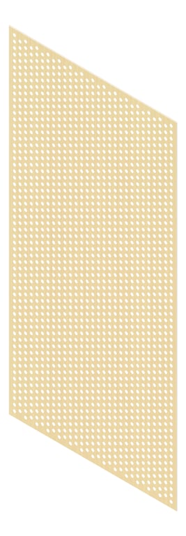 3D Presentation Image of Panel Acoustic Keystone KeyNirvana KP2 2400x1200 TurrosOak