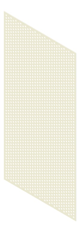 3D Presentation Image of Panel Acoustic Keystone KeyNirvana KP2 2400x1200 WhiteNatural