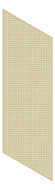 3D Presentation Image of Panel Acoustic Keystone KeyNirvana KP2 3000x1200 BostonOak