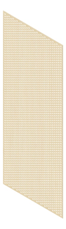 3D Presentation Image of Panel Acoustic Keystone KeyNirvana KP2 3000x1200 CoastalOak