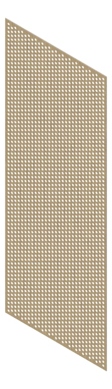 3D Presentation Image of Panel Acoustic Keystone KeyNirvana KP2 3000x1200 DuskyElm