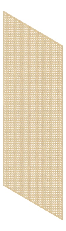 3D Presentation Image of Panel Acoustic Keystone KeyNirvana KP2 3000x1200 NaturalOak