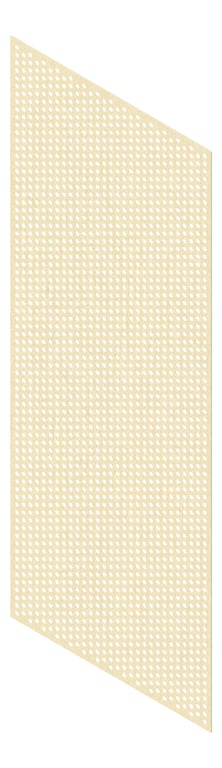 3D Presentation Image of Panel Acoustic Keystone KeyNirvana KP2 3000x1200 NaturalPly