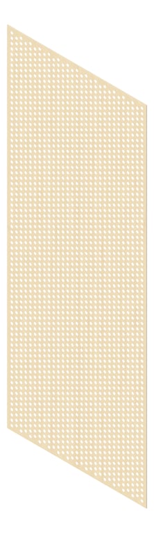 3D Presentation Image of Panel Acoustic Keystone KeyNirvana KP2 3000x1200 NordicOak