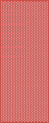  Image of Panel Acoustic Keystone KeyNirvana KP2 3000x1200 PrimaryRed