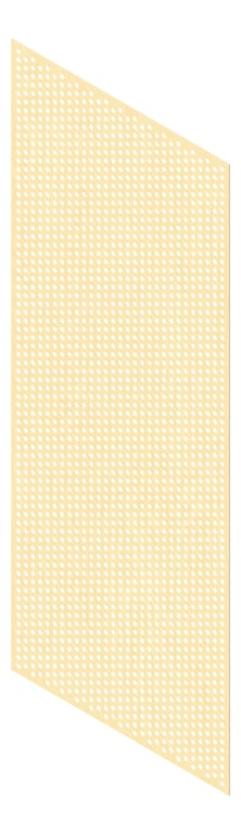 3D Presentation Image of Panel Acoustic Keystone KeyNirvana KP2 3000x1200 RotaryHoopLine