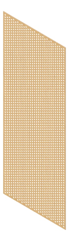 3D Presentation Image of Panel Acoustic Keystone KeyNirvana KP2 3000x1200 SublimeTeak