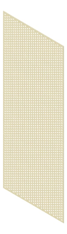 3D Presentation Image of Panel Acoustic Keystone KeyNirvana KP2 3000x1200 WhitewashedOak