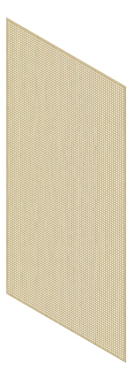 3D Presentation Image of Panel Acoustic Keystone KeyNirvana KP3 2400x1200 BostonOak