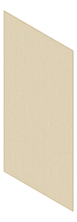 3D Presentation Image of Panel Acoustic Keystone KeyNirvana KP3 2400x1200 LaurelOak