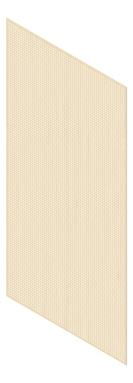 3D Presentation Image of Panel Acoustic Keystone KeyNirvana KP3 2400x1200 NordicOak