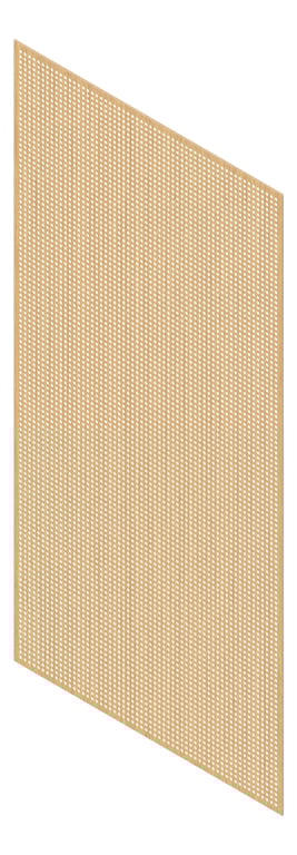 3D Presentation Image of Panel Acoustic Keystone KeyNirvana KP3 2400x1200 SublimeTeak