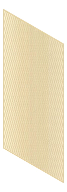 3D Presentation Image of Panel Acoustic Keystone KeyNirvana KP3 2400x1200 TurrosOak