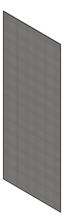 3D Presentation Image of Panel Acoustic Keystone KeyNirvana KP3 3000x1200 BlackNatural