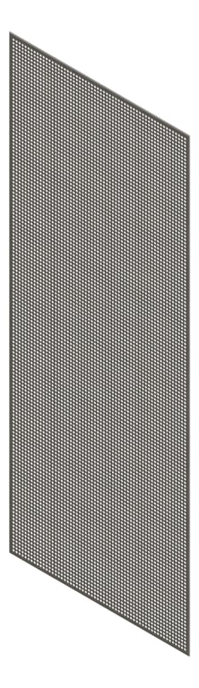 3D Presentation Image of Panel Acoustic Keystone KeyNirvana KP3 3000x1200 BlackendLegno