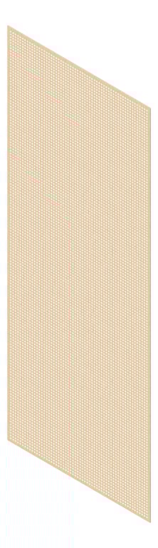 3D Presentation Image of Panel Acoustic Keystone KeyNirvana KP3 3000x1200 BlondeOak