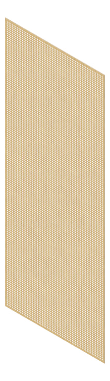 3D Presentation Image of Panel Acoustic Keystone KeyNirvana KP3 3000x1200 EmilTeak