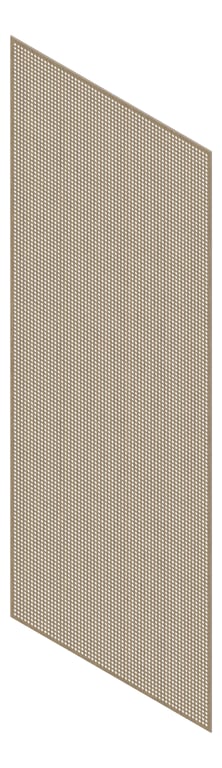 3D Presentation Image of Panel Acoustic Keystone KeyNirvana KP3 3000x1200 HazelOak