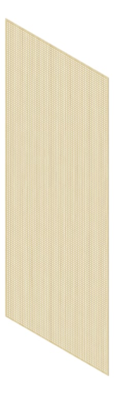 3D Presentation Image of Panel Acoustic Keystone KeyNirvana KP3 3000x1200 PlantationAsh