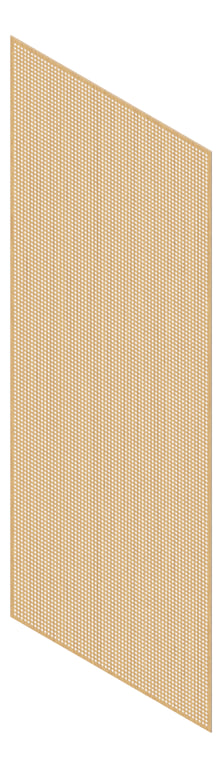 3D Presentation Image of Panel Acoustic Keystone KeyNirvana KP3 3000x1200 SublimeTeak