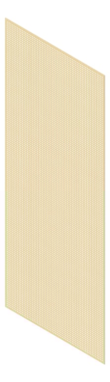 3D Presentation Image of Panel Acoustic Keystone KeyNirvana KP3 3000x1200 TurrosOak