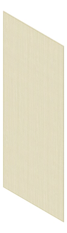 3D Presentation Image of Panel Acoustic Keystone KeyNirvana KP3 3000x1200 WhitewashedOak