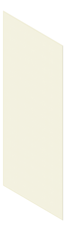 3D Presentation Image of Panel Acoustic Keystone KeyNirvana KP3 3000x1200 WinterWhite