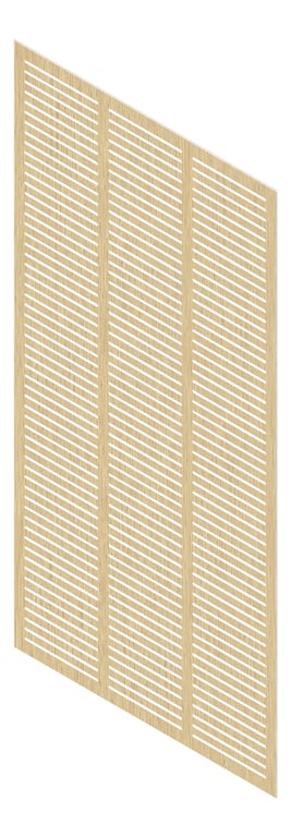 3D Presentation Image of Panel Acoustic Keystone KeyNirvana KS3 2400x1200 BavarianOak