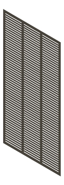 3D Presentation Image of Panel Acoustic Keystone KeyNirvana KS3 2400x1200 BlackNatural