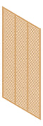 3D Presentation Image of Panel Acoustic Keystone KeyNirvana KS3 2400x1200 Blackbutt