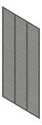 3D Presentation Image of Panel Acoustic Keystone KeyNirvana KS3 2400x1200 Charcoal