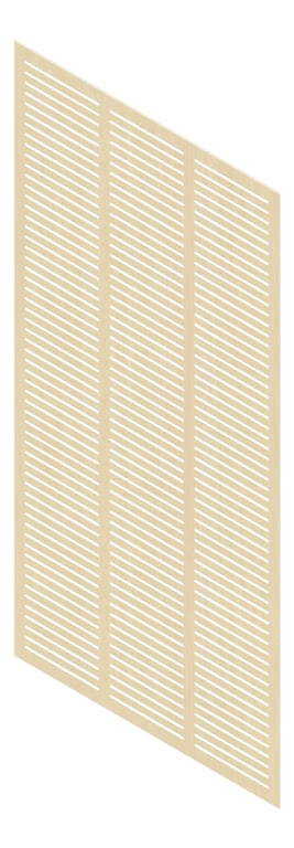 3D Presentation Image of Panel Acoustic Keystone KeyNirvana KS3 2400x1200 CoastalOak