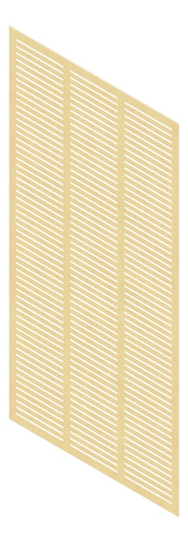 3D Presentation Image of Panel Acoustic Keystone KeyNirvana KS3 2400x1200 CurlyBirch