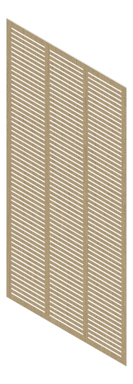 3D Presentation Image of Panel Acoustic Keystone KeyNirvana KS3 2400x1200 DuskyElm