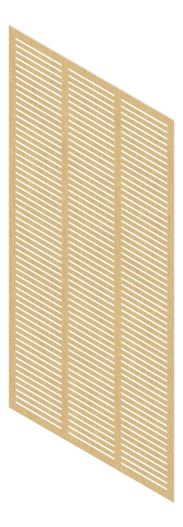 3D Presentation Image of Panel Acoustic Keystone KeyNirvana KS3 2400x1200 EmilTeak