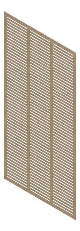 3D Presentation Image of Panel Acoustic Keystone KeyNirvana KS3 2400x1200 HazelOak