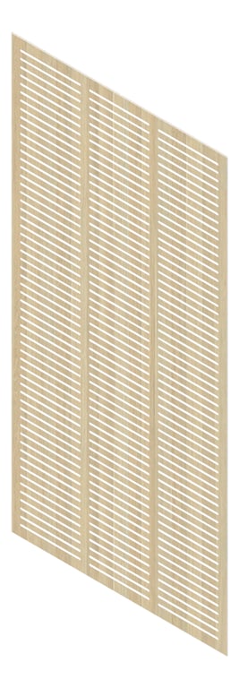 3D Presentation Image of Panel Acoustic Keystone KeyNirvana KS3 2400x1200 MaisonOak