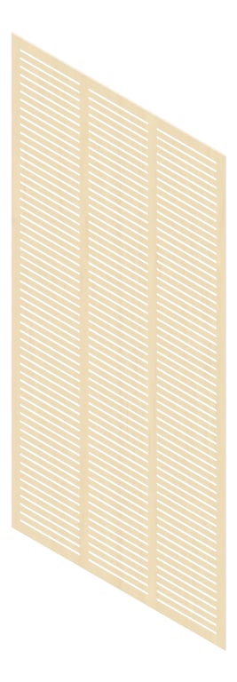 3D Presentation Image of Panel Acoustic Keystone KeyNirvana KS3 2400x1200 NordicOak