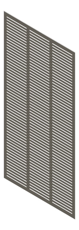 3D Presentation Image of Panel Acoustic Keystone KeyNirvana KS3 2400x1200 Onyx