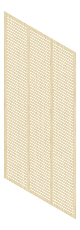 3D Presentation Image of Panel Acoustic Keystone KeyNirvana KS3 2400x1200 SeasonedOak