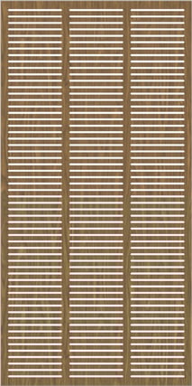  Image of Panel Acoustic Keystone KeyNirvana KS3 2400x1200 SepiaWalnut