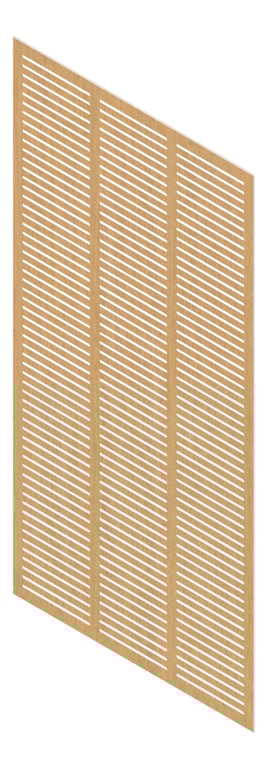 3D Presentation Image of Panel Acoustic Keystone KeyNirvana KS3 2400x1200 SpottedGum