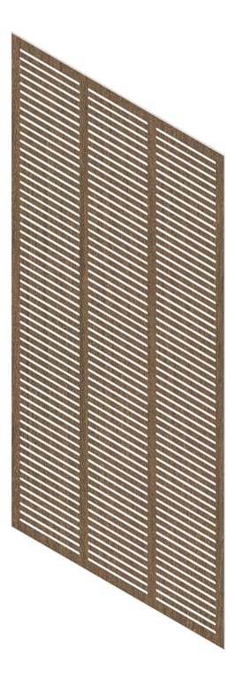 3D Presentation Image of Panel Acoustic Keystone KeyNirvana KS3 2400x1200 TasmanElm