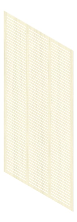 3D Presentation Image of Panel Acoustic Keystone KeyNirvana KS3 2400x1200 WhiteWood