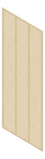 3D Presentation Image of Panel Acoustic Keystone KeyNirvana KS3 3000x1200 BavarianOak