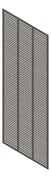 3D Presentation Image of Panel Acoustic Keystone KeyNirvana KS3 3000x1200 BlackendLegno