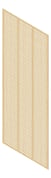 3D Presentation Image of Panel Acoustic Keystone KeyNirvana KS3 3000x1200 ClassicOak