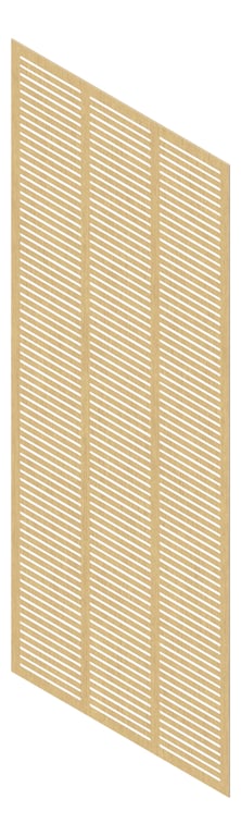 3D Presentation Image of Panel Acoustic Keystone KeyNirvana KS3 3000x1200 EmilTeak